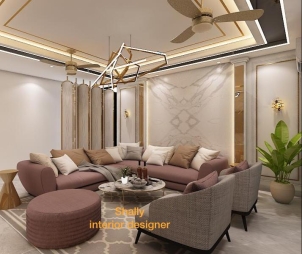 Drawing Room Interior Design in Delhi Ncr