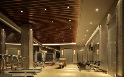 Gym Interior Design in Gurgaon Dlf City Phase 2