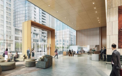 Office Entrance Design in Gurgaon