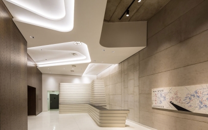 Office Entrance Design in Gurgaon