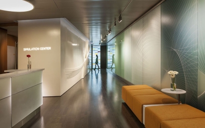 Office Entrance Design in Gurgaon
