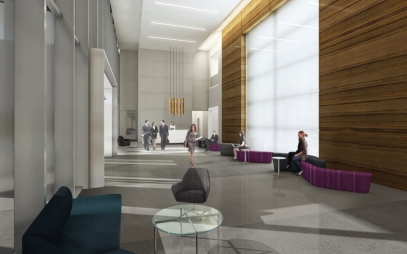 Office Entrance Design in Gurgaon