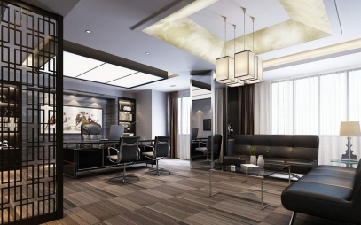 Office Entrance Design in Gurgaon