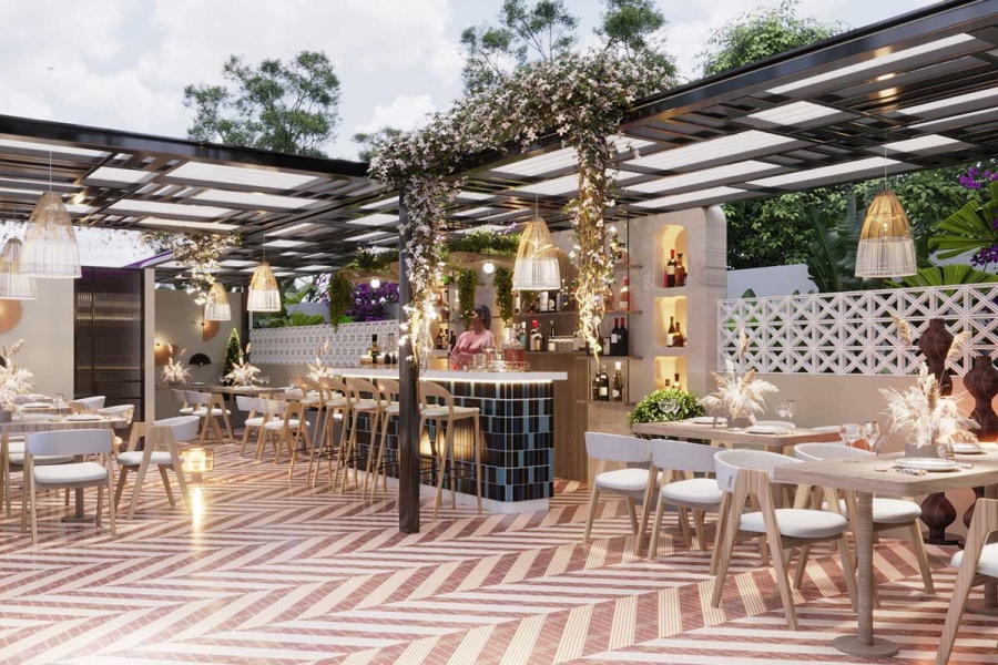 Cafe &amp; Restaurant Interior Designer in Delhi