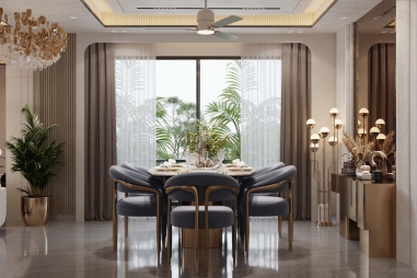 Dining Room Interior Design in Delhi