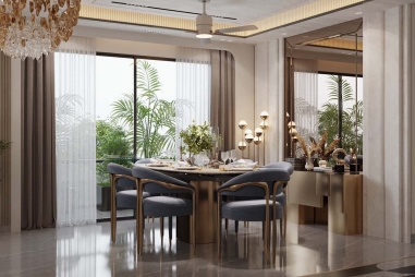 Dining Room Interior Design in Delhi