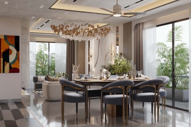 Dining Room Interior Design in Delhi